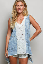 Load image into Gallery viewer, Threaded in Time Denim Tunic