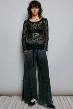 Load image into Gallery viewer, Half Lace Draped Pants