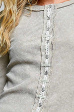 Load image into Gallery viewer, Lined in Lace Thermal Top