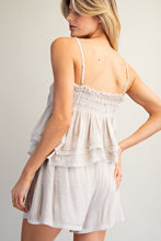 Load image into Gallery viewer, Flirty Flow Gauze Tank