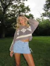 Load image into Gallery viewer, Garden Keepsake Crochet Top