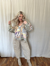 Load image into Gallery viewer, Sunfaded Kantha Zip Hoodie