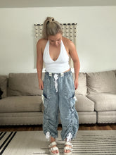 Load image into Gallery viewer, Twist & Tie Utility Pants