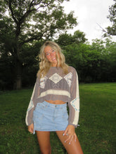 Load image into Gallery viewer, Garden Keepsake Crochet Top