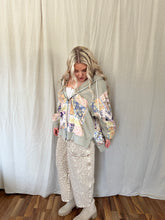 Load image into Gallery viewer, Sunfaded Kantha Zip Hoodie