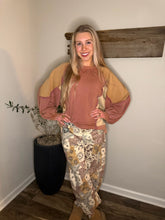 Load image into Gallery viewer, Dusty Franken-Stitch Sweater