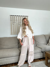 Load image into Gallery viewer, Neapolitan Embroidered Joggers