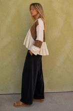 Load image into Gallery viewer, Golden Hour Patch Lace Top