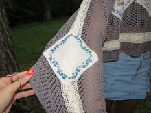 Load image into Gallery viewer, Garden Keepsake Crochet Top