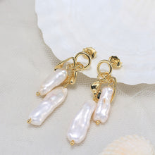 Load image into Gallery viewer, Siren Song Baroque Earrings