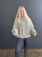 Load image into Gallery viewer, Graveyard Washed Distressed Sweater
