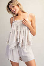 Load image into Gallery viewer, Flirty Flow Gauze Tank
