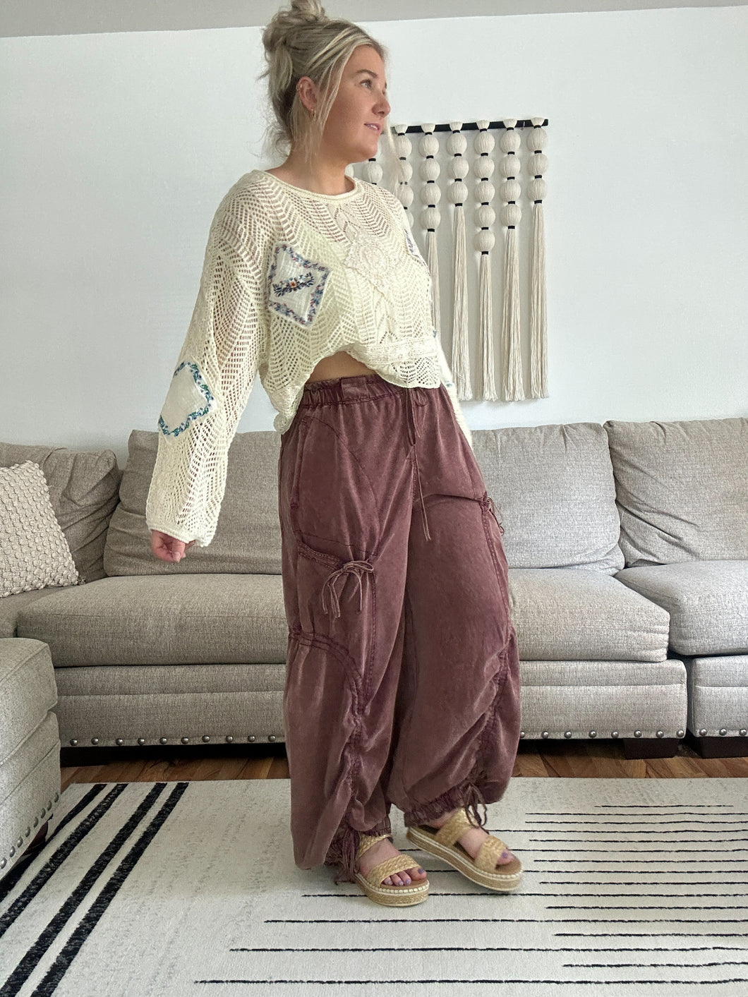 Pre-Order Sienna Parachute Pants