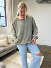 Load image into Gallery viewer, Olive Ribbed Pullover
