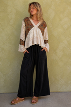 Load image into Gallery viewer, Golden Hour Patch Lace Top
