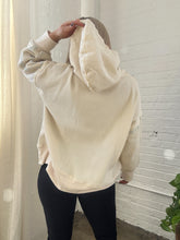 Load image into Gallery viewer, Tribe Side Waffle Knit Oversize Hoodie
