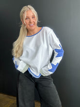 Load image into Gallery viewer, Cowboys Star Long Sleeve Top
