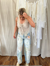 Load image into Gallery viewer, Soft Story Patchwork Jean
