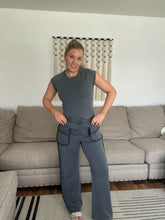 Load image into Gallery viewer, Washed Slate Lounge Pants
