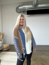 Load image into Gallery viewer, Frankenstein Stitched Sweater
