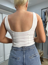 Load image into Gallery viewer, Dainty Denim Bodysuit
