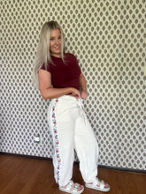 Load image into Gallery viewer, Field Day Embroidered Joggers
