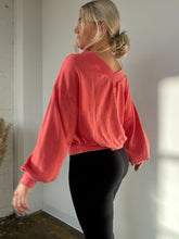 Load image into Gallery viewer, Hot Shot off the Shoulder Sweatshirt
