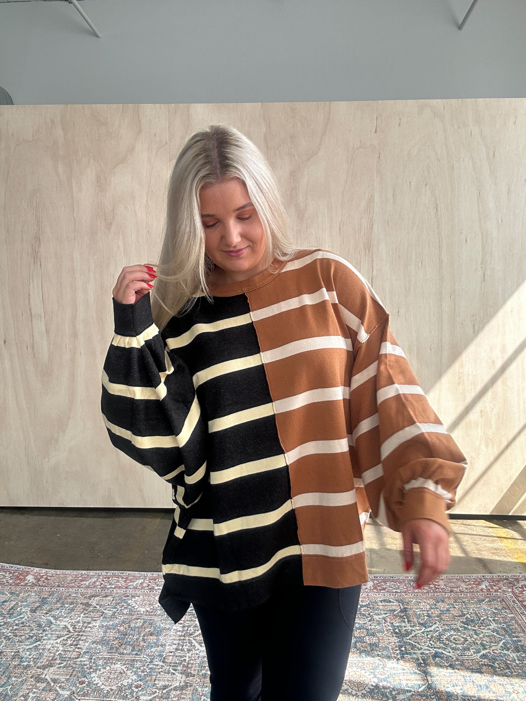 Out of the Ordinary Stripe Sweater