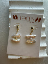 Load image into Gallery viewer, 14K Gold-Plated Freshwater Pearl Earrings
