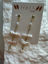 Load image into Gallery viewer, 14K Gold-Plated Freshwater Pearl Earrings
