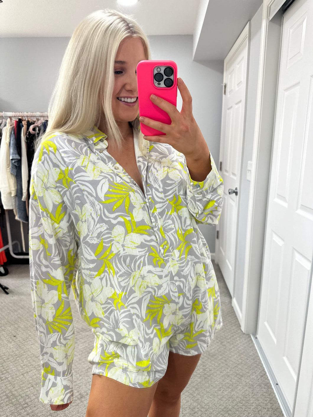 Blimey Limey Long Sleeve Romper