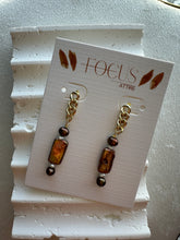 Load image into Gallery viewer, 14K Gold-Plated Freshwater Pearl Earrings
