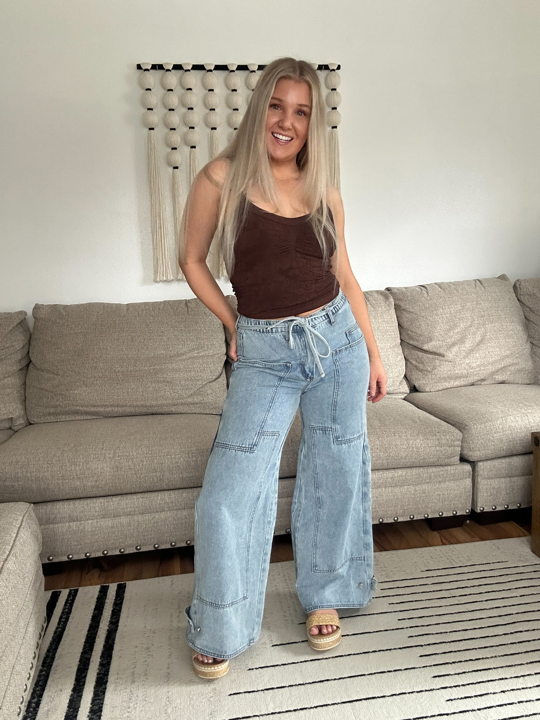 The Off-Duty Denim Pants