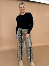 Load image into Gallery viewer, Paisley Agenda Patchwork Pants
