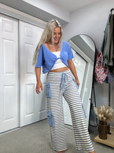 Load image into Gallery viewer, Strides and Stripes Wide Leg Pants
