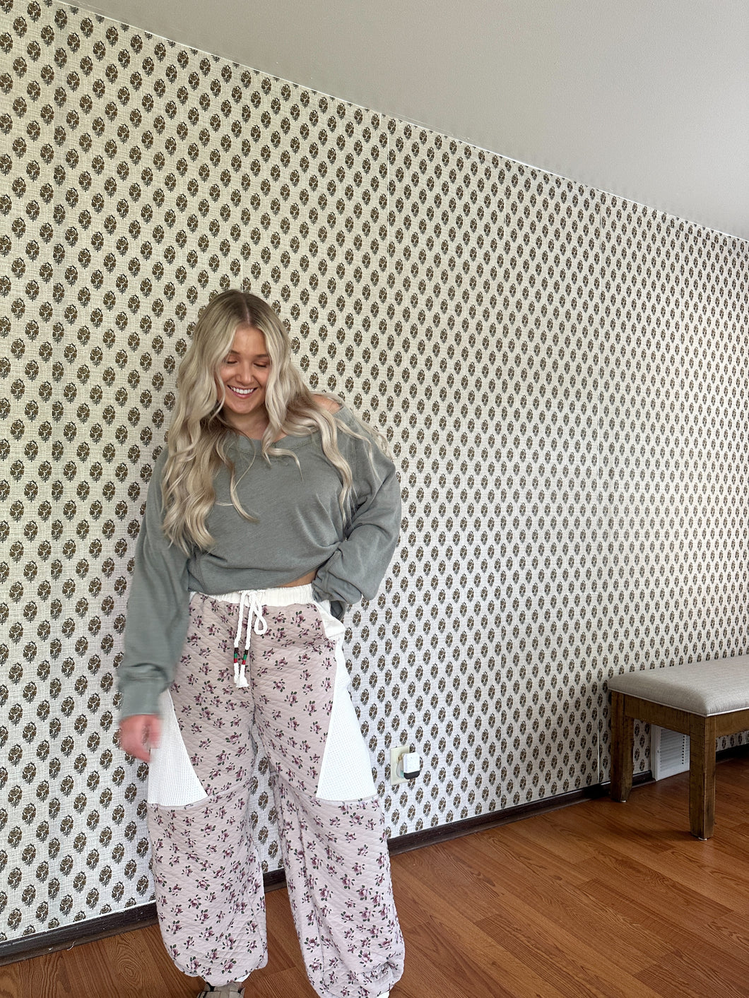 Quiet In Quilt Joggers