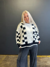 Load image into Gallery viewer, Checkmate Sweater
