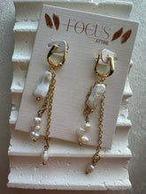 Load image into Gallery viewer, 14K Gold-Plated Freshwater Pearl Earrings
