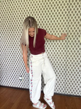 Load image into Gallery viewer, Field Day Embroidered Joggers
