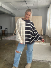 Load image into Gallery viewer, Out of the Ordinary Stripe Sweater
