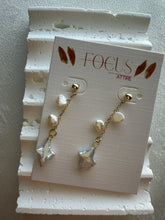 Load image into Gallery viewer, 14K Gold-Plated Freshwater Pearl Earrings
