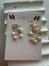 Load image into Gallery viewer, 14K Gold-Plated Freshwater Pearl Earrings
