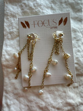 Load image into Gallery viewer, 14K Gold-Plated Freshwater Pearl Earrings

