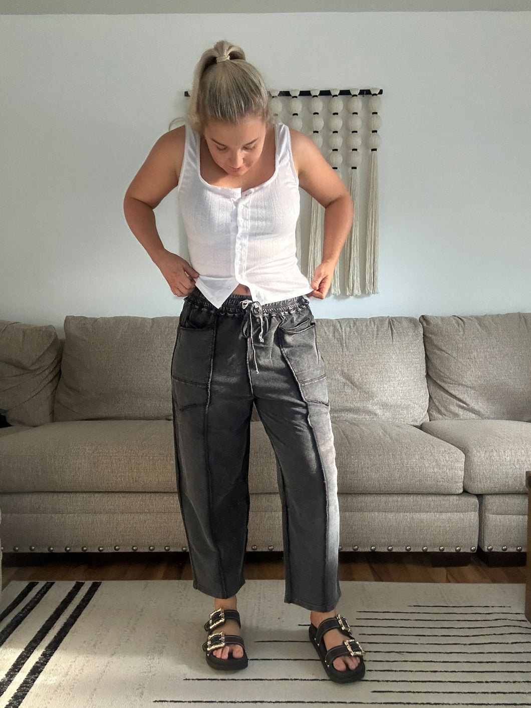 Stone Walk Barrel Sweatpants