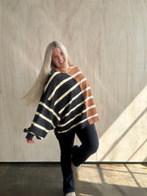 Load image into Gallery viewer, Out of the Ordinary Stripe Sweater
