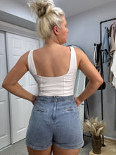 Load image into Gallery viewer, Dainty Denim Bodysuit
