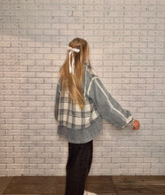 Load image into Gallery viewer, Double Vision Plaid Zip
