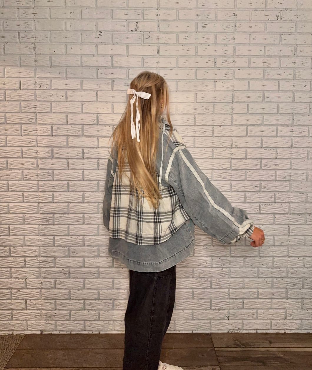 Double Vision Plaid Zip