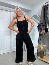 Load image into Gallery viewer, Weekend Away Waffle Knit Jumpsuit
