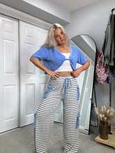 Load image into Gallery viewer, Strides and Stripes Wide Leg Pants
